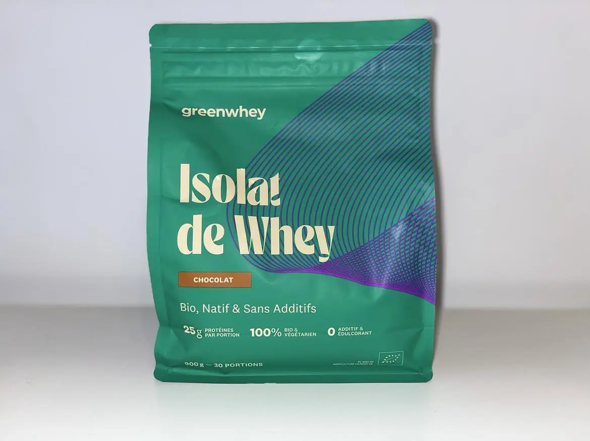 Isolat whey bio native GreenWhey référence en la matière