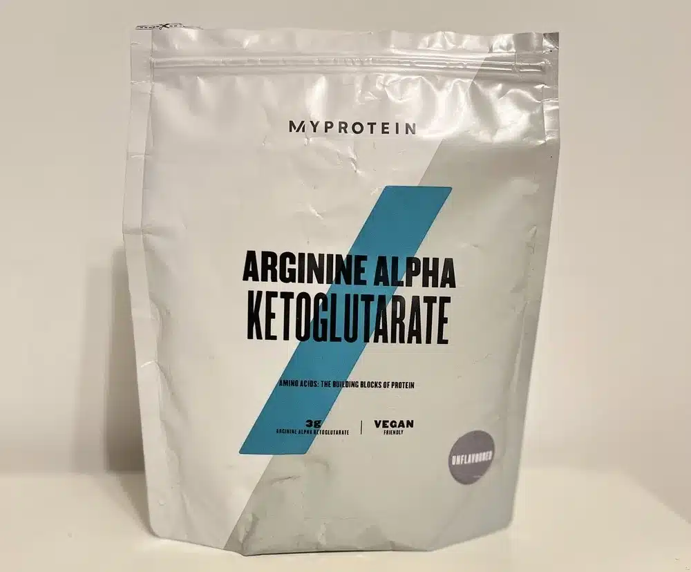 Arginine alpha-ketoglutarate (AAKG) MyProtein test et avis