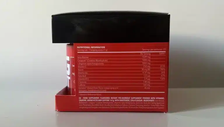Big Shot Prozis pre-workout fidèle à sa réputation mon test avis composition