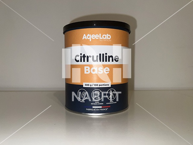 Citrulline Base AqeeLab Nutrition mon test et avis (bon) booster NO