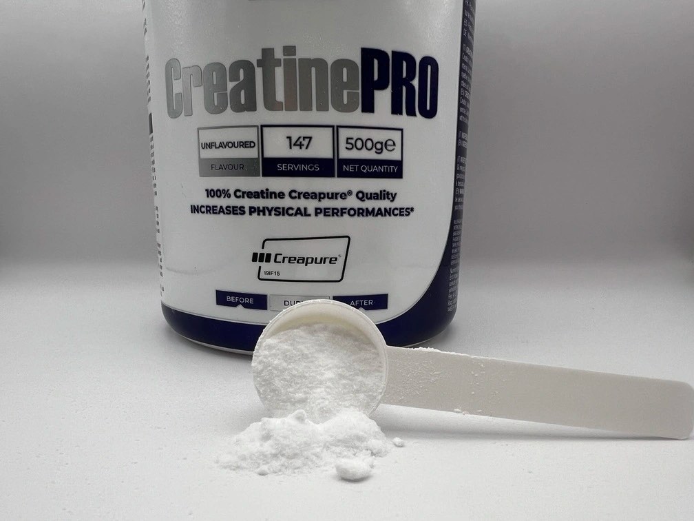 Photo personnelle NabFit.fr de la poudre de créatine CreatinePRO Yamamoto Nutrition