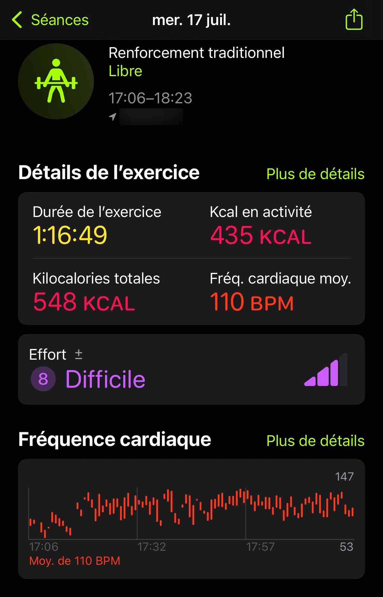 Magnesium³ Nutripure formule gagnante contre stress fatigue test et avis efficace efficacite seance musculation juillet 2024 capture decran personnelle