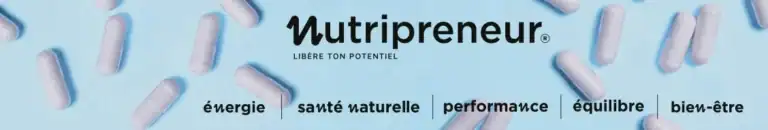 Illustration des compléments alimentaires de la marque Nutripreneur