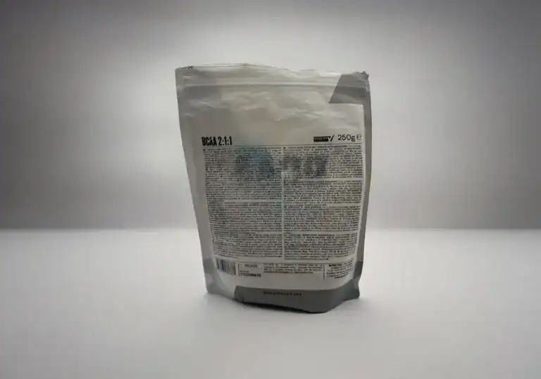 BCAA 2 1 1 MyProtein complement aussi qualitatif bon gout test et avis ingredients valeurs dos paquet