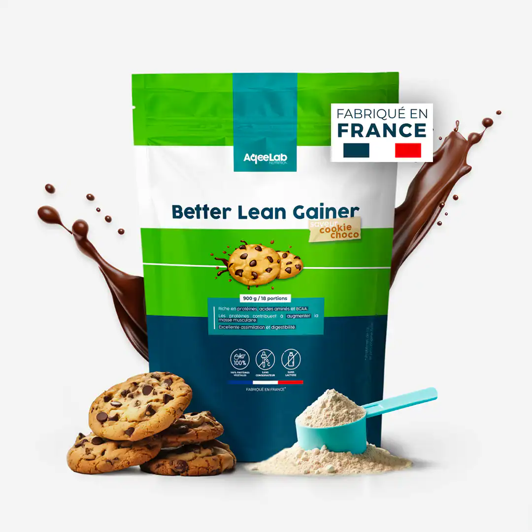 Better Lean Gainer saveur cookie choco AqeeLab Nutrition