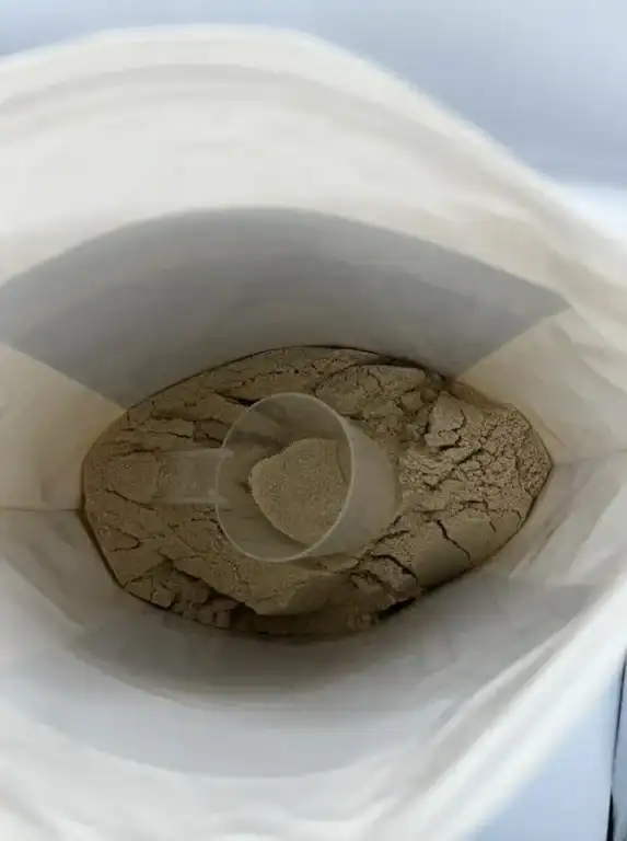 Concentré Whey Native AqeeLab Nutrition est-il le meilleur du marché test avis qualité produit Photo personnelle NabFit.fr de l'intérieur du paquet de Whey Native de la marque AqeeLab Nutrition