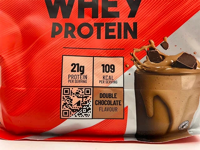 Whey Protein Accelerate Nutrition avis et test composition ingrédients code QR Whey Protein Accelerate Nutrition avis et test composition ingredients code QR