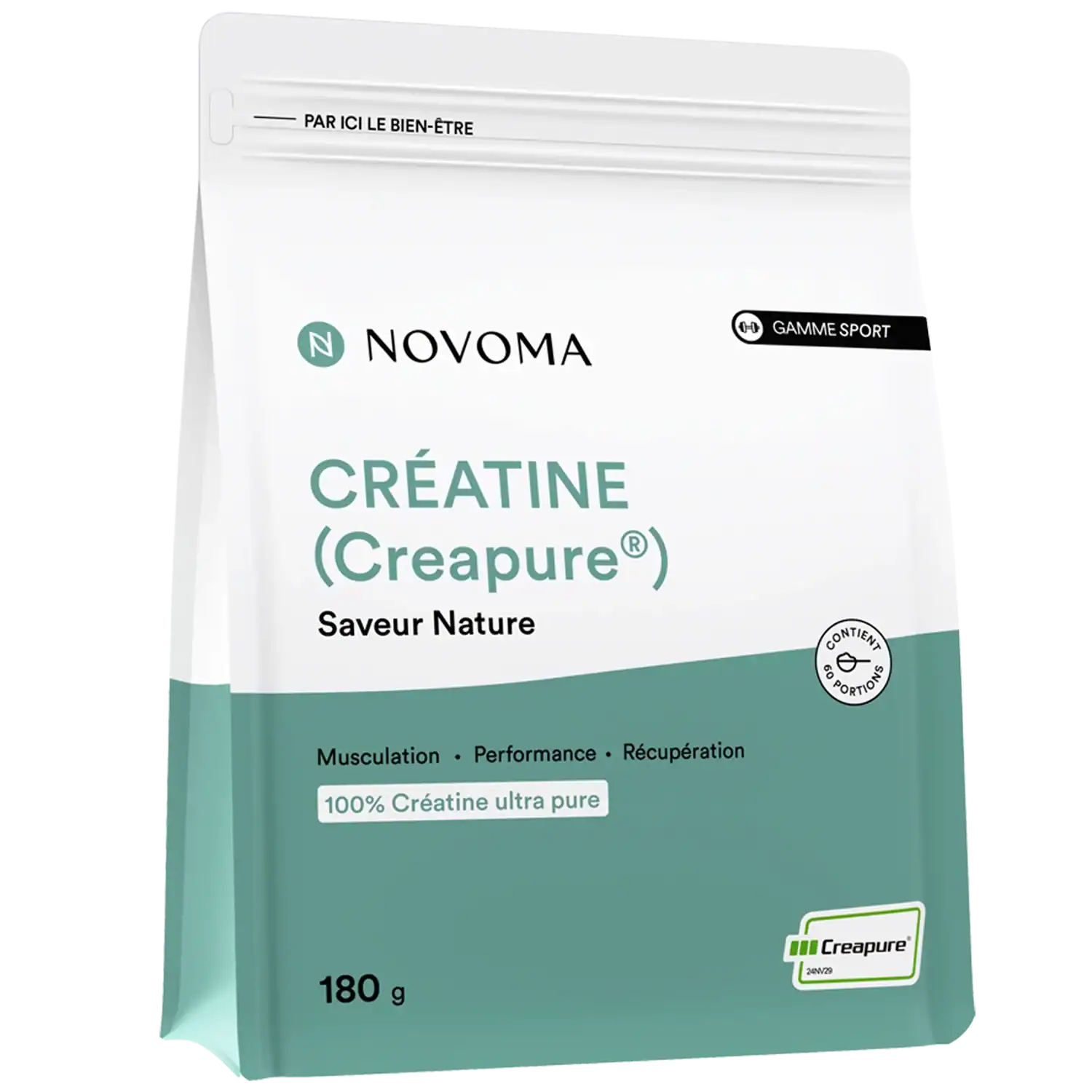 Creatine Creapure Novoma produit