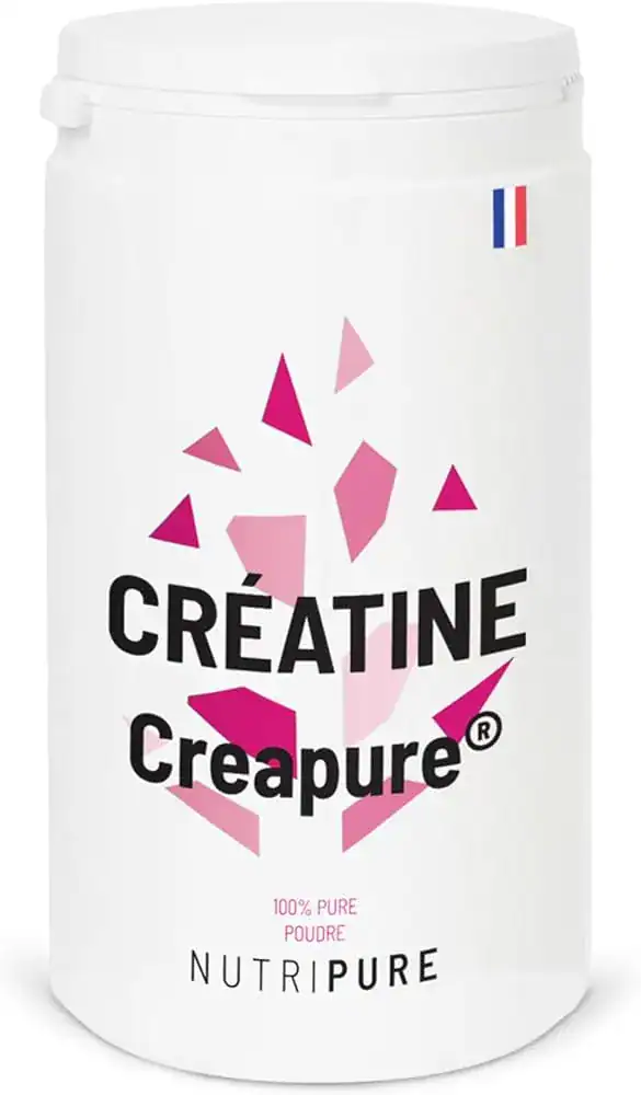 Illustration du complément alimentaire Créatine Creapure® de la marque Nutripure