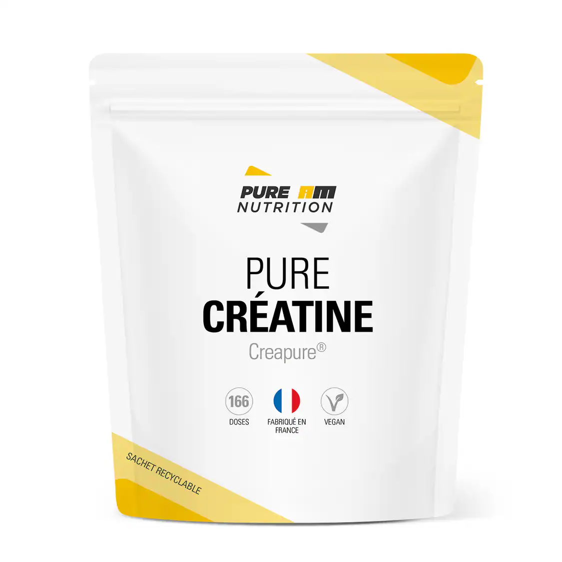 Creatine label Creapure PURE AM Nutrition produit