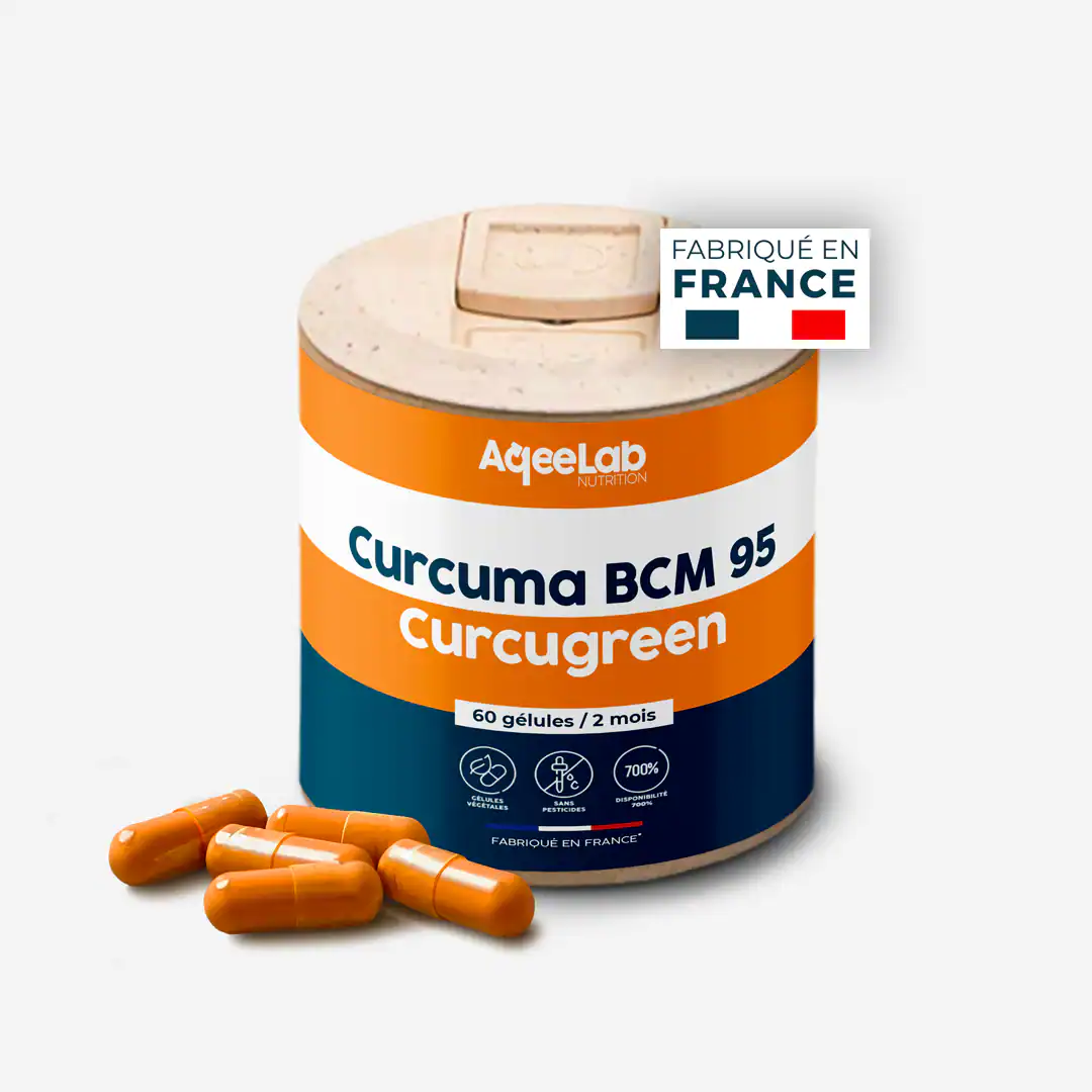 Illustration Native Whey Isolat de la marque AqeeLab Nutrition Curcuma AqeeLab Nutrition produit