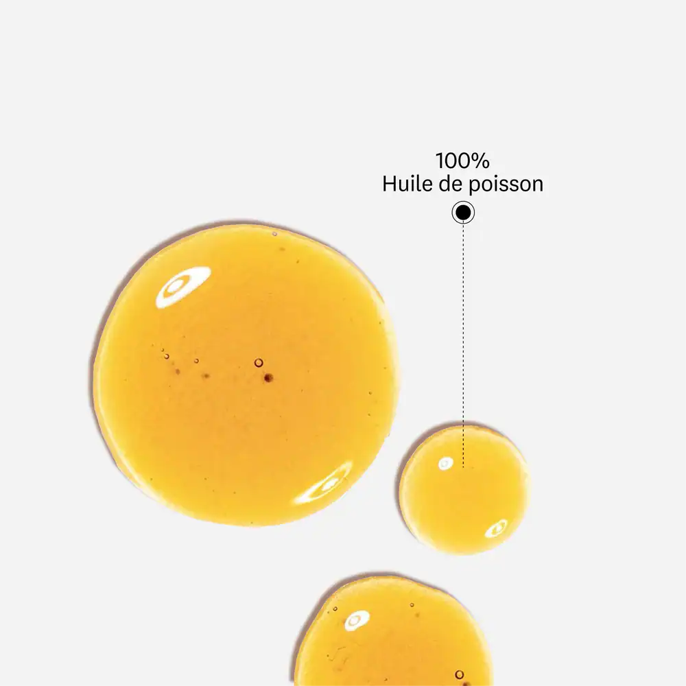 Illustration des Oméga 3 GreenWhey, passés à la loupe