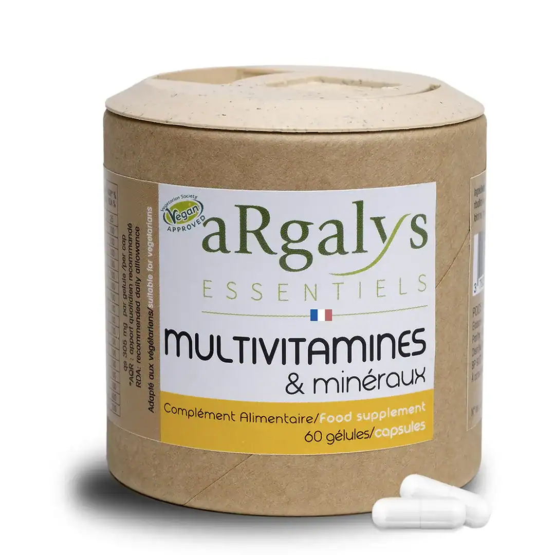 Multivitamines mineraux Argalys produit