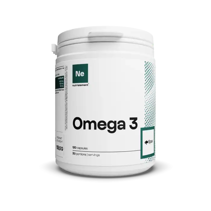 Illustration des oméga-3 de la marque de compléments alimentaires Nutrielement/Nutrimuscle