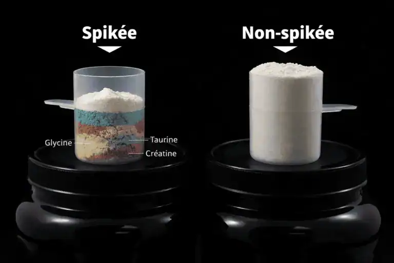 Illustation explicitant la notion de « protein spiking »