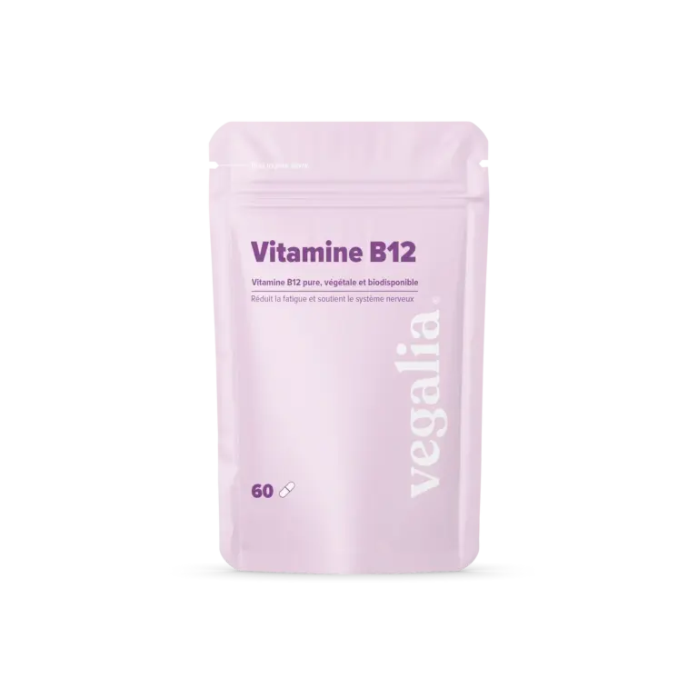 Illustration de la vitamine B12 de la marque de compléments alimentaires Vegalia